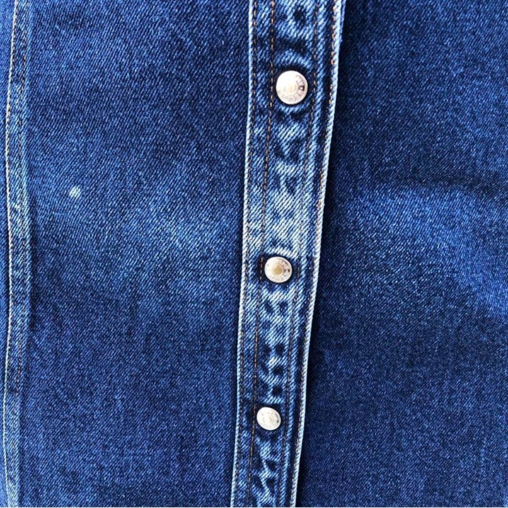 Tommy Hilfiger Denim Button-Up Dress size 8 - Picture 4 of 7